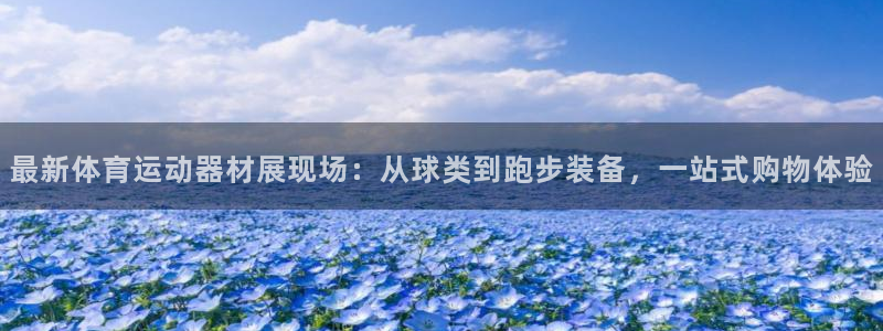 千亿国际官方正版app娱乐网站：最新体育运动器材展现场：从球