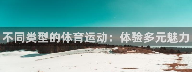 千亿国际官方正版app娱乐下载：不同类型的体育运动：体验多元